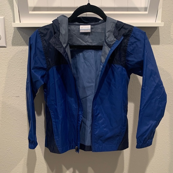 Columbia Kids Blue Raincoat - Picture 1 of 3